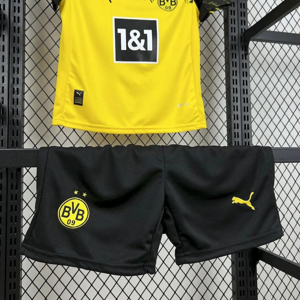 kids dortmund jersey 25/26 football kit soccer jersey