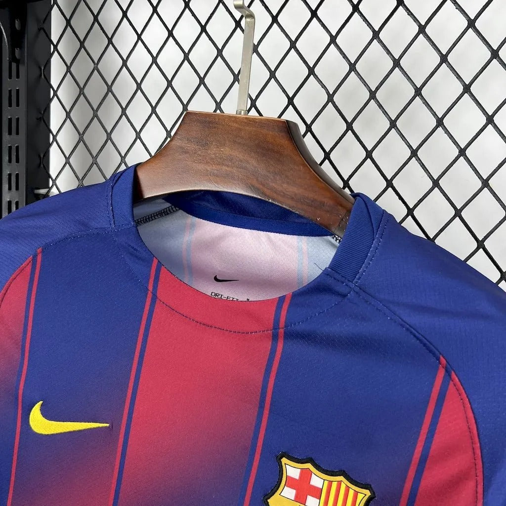 barcelona home jersey 25/26 football kit soccer jersey
