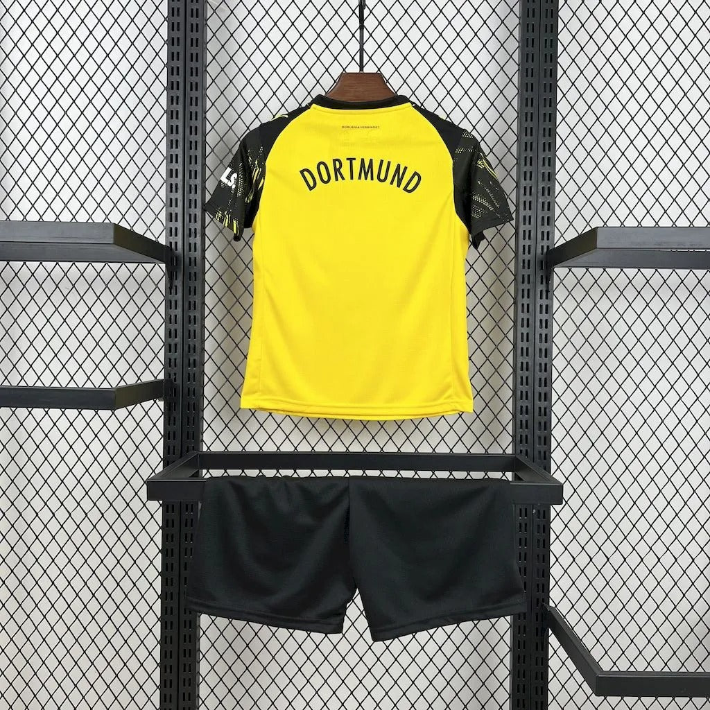 kids dortmund jersey 25/26 football kit soccer jersey