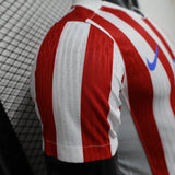 player version atletico madrid jersey 25/26 home football kit soccer jersey - PalmSportss