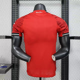 player version manchester united home jersey 25/26 football kit soccer jersey - PalmSportss