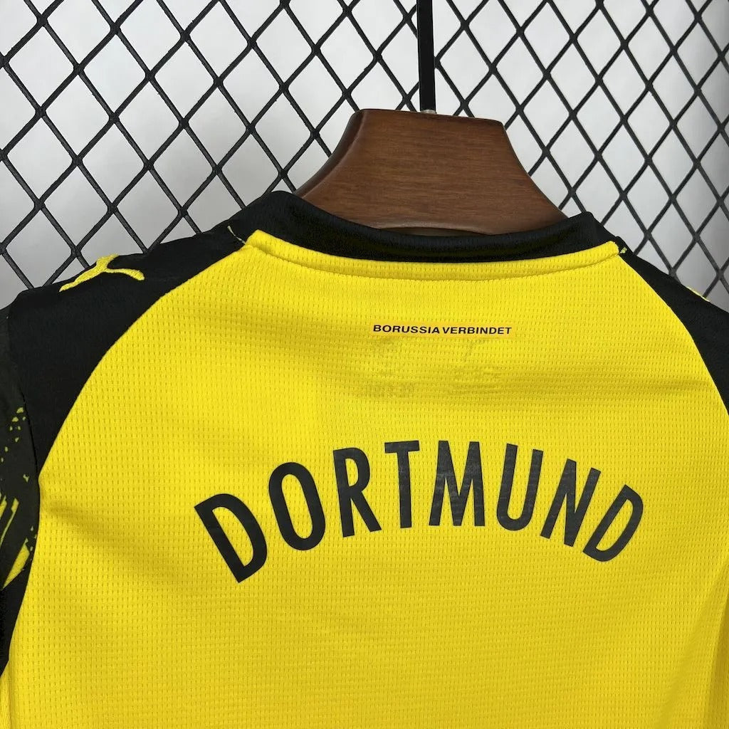 kids dortmund jersey 25/26 football kit soccer jersey