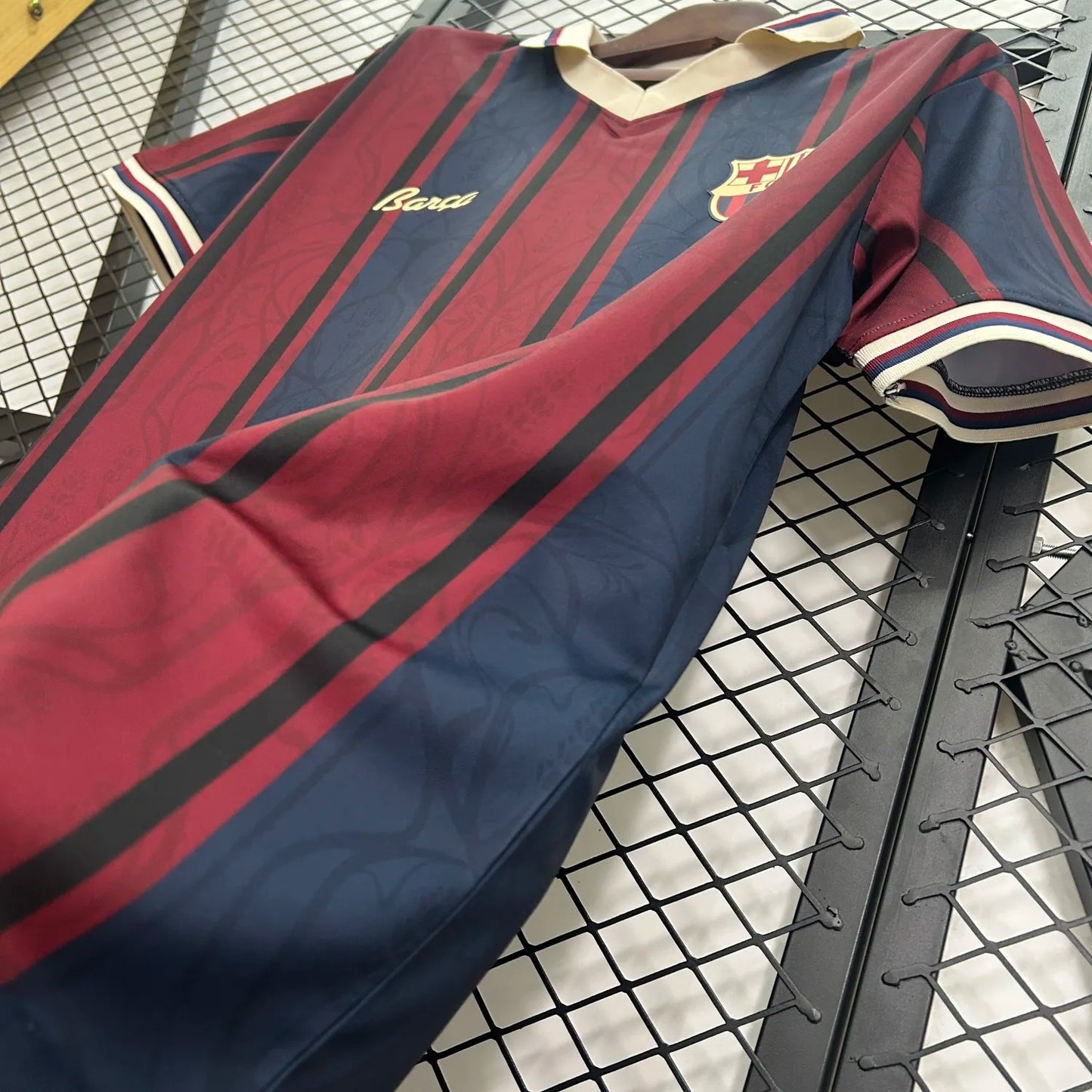 barcelona jersey 25/26 anniversary football kit soccer jersey