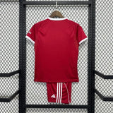 kids liverpool jersey 25/26 home football kit soccer jersey - PalmSportss
