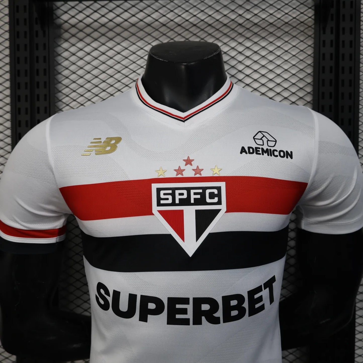 player version sao paulo jersey 25/26 home football kit soccer jersey