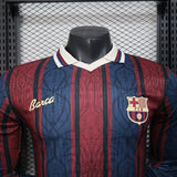 player version barcelona jersey commemorative 25/26 football kit long sleeves soccer jersey - PalmSportss
