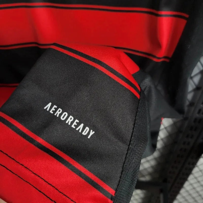 kids flamengo jersey 25/26 home football kit soccer jersey