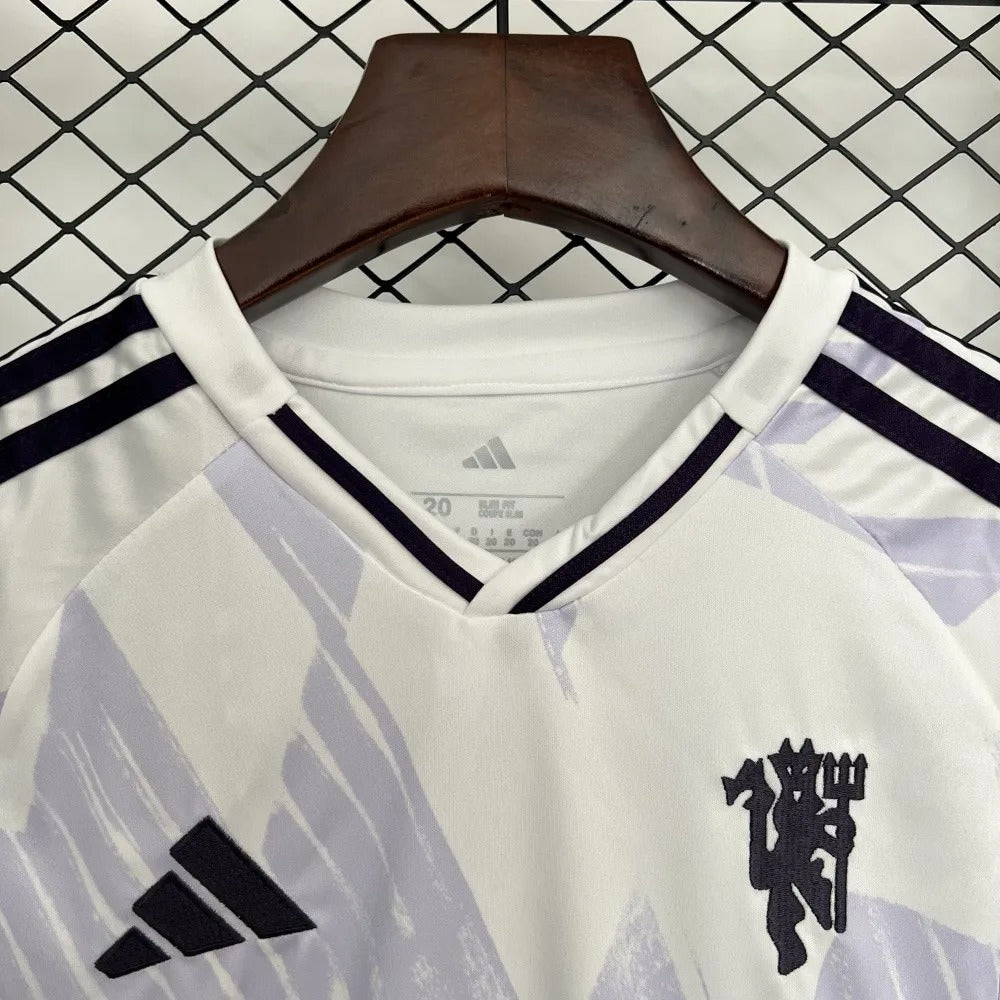 kids manchester united jersey 25/26 football kit soccer jersey