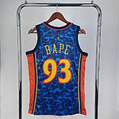 BAPE×M&N Joint Jersey: Warriors