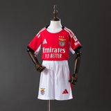 Kids Benfica Jersey 25/26 Home Football Kit