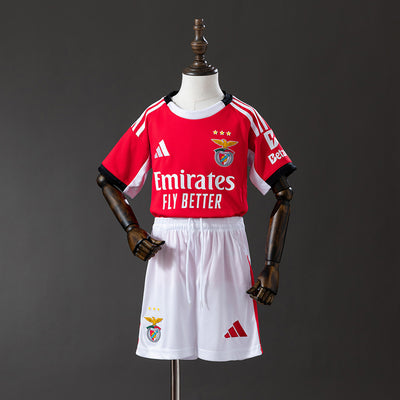Kids Benfica Jersey 25/26 Home Football Kit