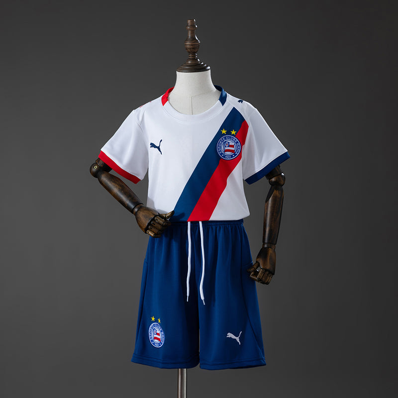 Kids Bahia Home Jersey 2026-2027 Football Kit Soccer Shirt