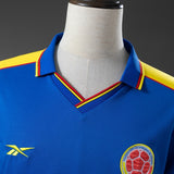 Colombia Away Jersey 1998 Retro Football Kit Soccer Shirt