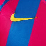 Barcelona Jersey 2005-06 Home Retro Football Kit Long Sleeves