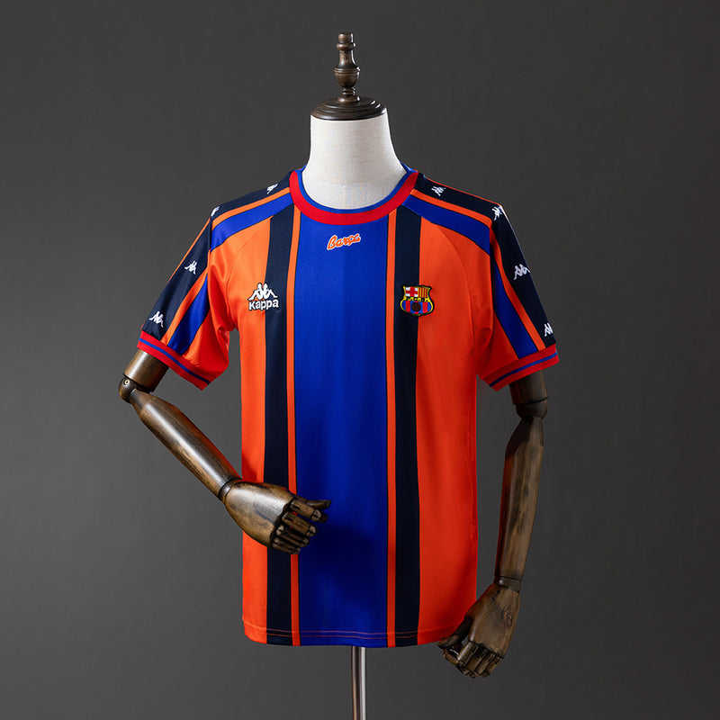 Barcelona Jersey 1997-98 Away Retro Football Kit