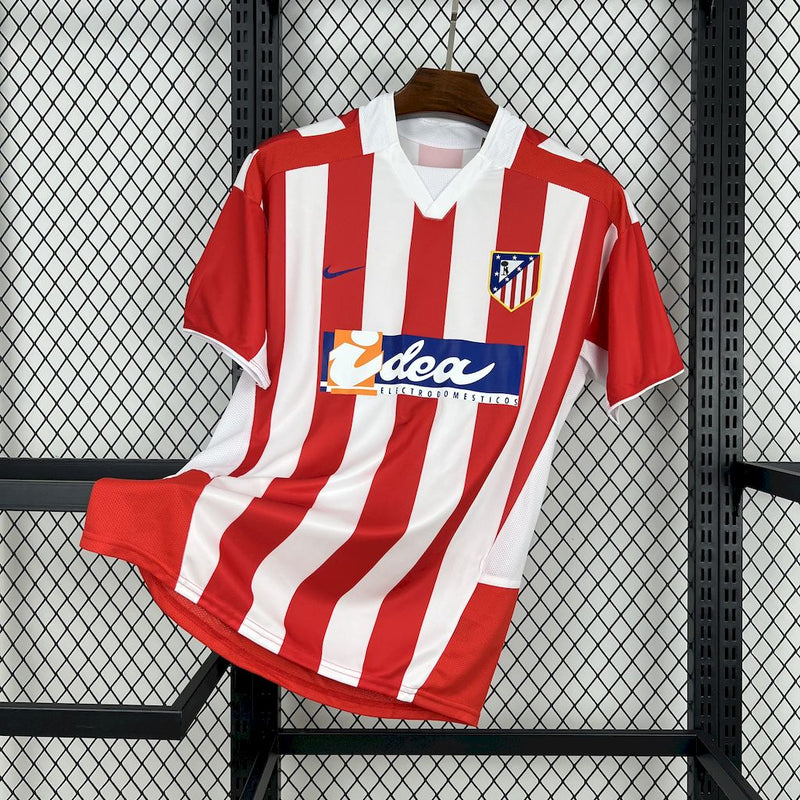 Retro Atletico Madrid Jersey 2002-03 Home Football Kit Soccer Shirt