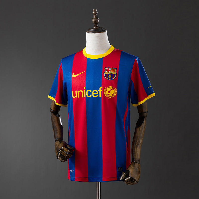 Barcelona Jersey 2010/11 Home Retro Kit