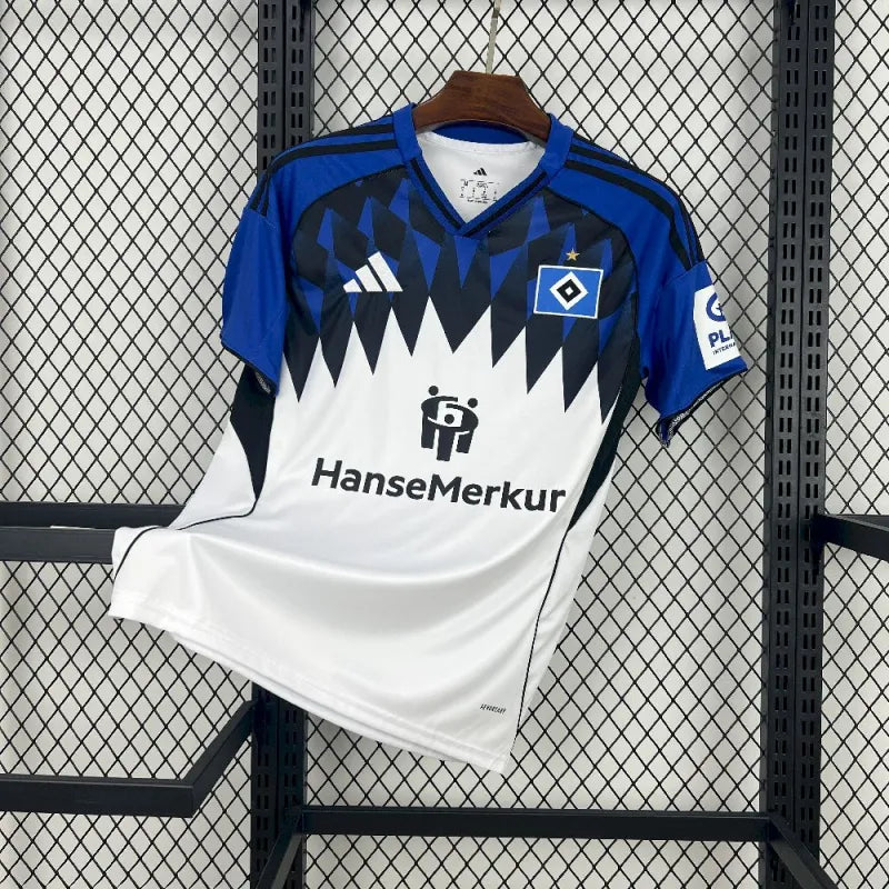 Hamburger Jersey 25/26 Home Football Kit Soccer Jersey