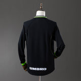 Man United Jersey 1998-99 Third Retro Kit Long Sleeves