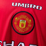 Man United Jersey 1996-98 Home Retro Football Kit