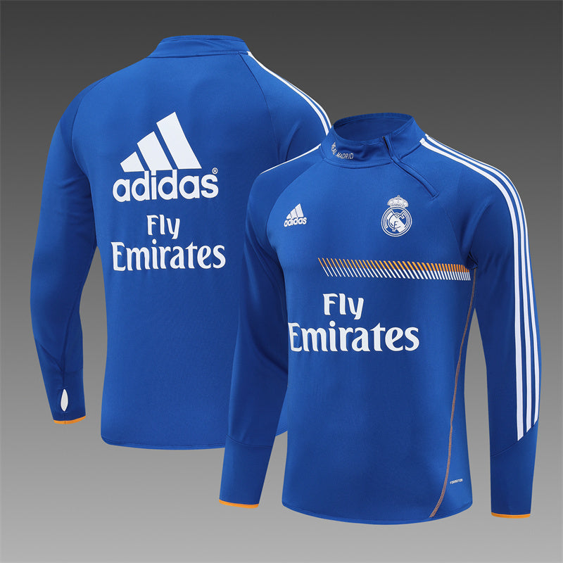 Retro Real Madrid Training Tracksuits 2013-14 Football Kit Soccer Jersey