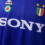 Juventus Jersey 1995-96 Away Retro Kit Long Sleeves PalmSportss