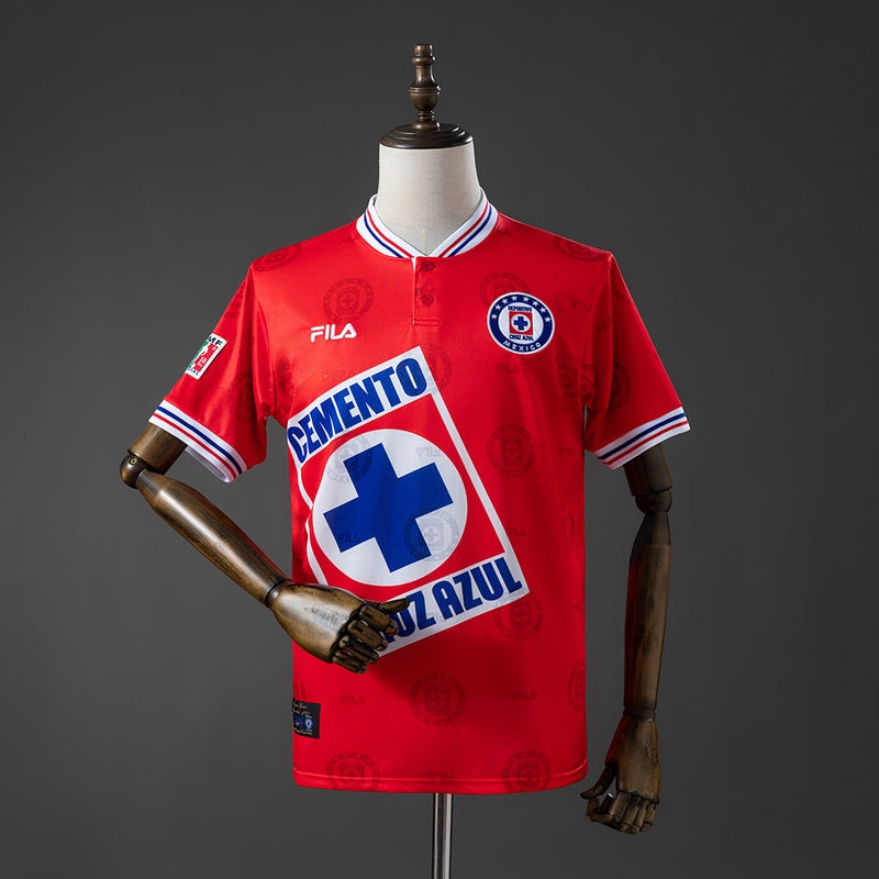 Retro Cruz Azul Third Jersey 1998 Football Kit Soccer Shirt