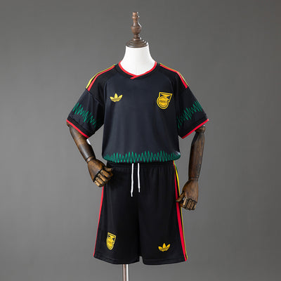 Kids Jamaica Away Jersey 2026 World Cup Football Kit Soccer Shirt