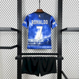 Kids Ronaldo Real Madrid Jersey 25/26 Football Kit Soccer Jersey