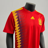 Retro Spain Jersey 2018 Home Football Kit Soccer Jersey