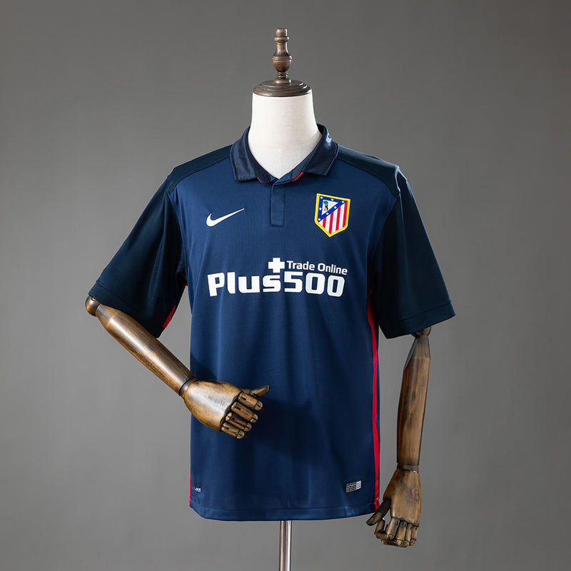 Atletico Madrid Away Jersey 2015-2016 Retro Football Kit Soccer Shirt