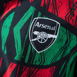 Arsenal Windbreaker 2025/26 Green Red Football Kit