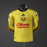 Player Version Club America Home Jersey 2026-2027 Long Sleeves Football Kit Soccer Shirt PalmSportss