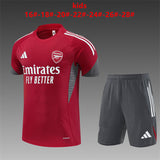 Kids Arsenal Training Tracksuits 25-26 Football Kit Soccer Jersey