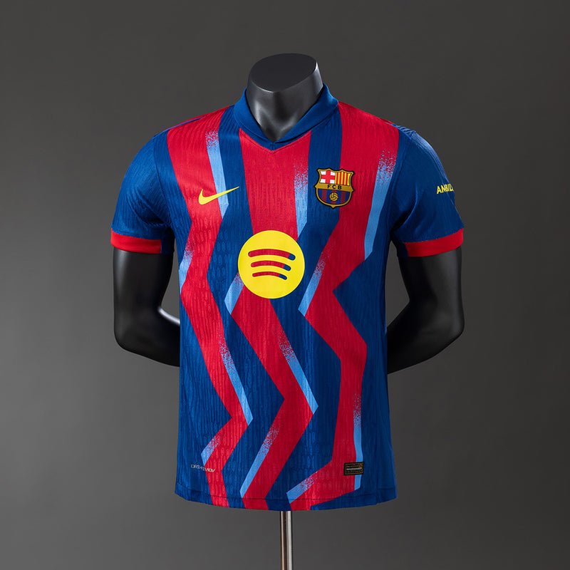 Barcelona Jersey 25/26 Fourth Football Kit Player Version