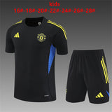 Kids Man United Training Tracksuits 25/26 Football Kit Soccer Jersey