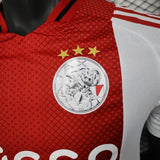 Player Version Ajax Jersey 25/26 Home Football Kit Soccer Jersey - PalmSportss
