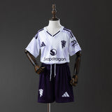 Kids Man United Jersey 25/26 Away Football Kit