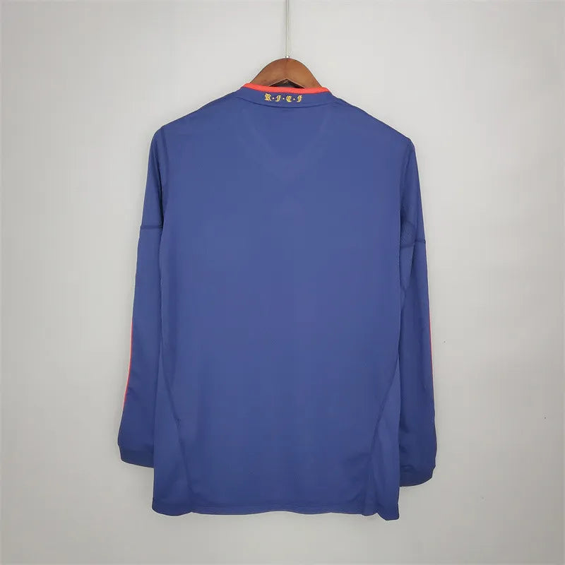 Spain Jersey Away kit 2010 Retro Long Sleeves Football Team Soccer