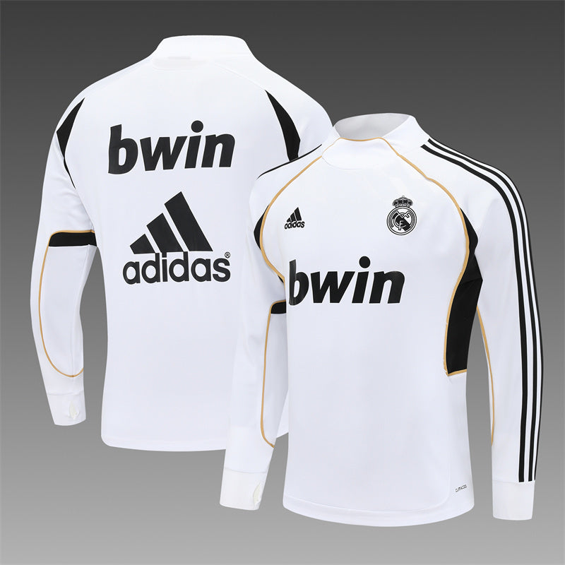 Retro Real Madrid Training Tracksuits 2011-12 Football Kit Soccer Jersey