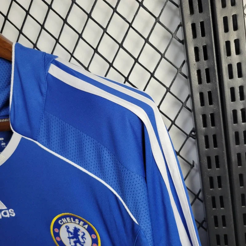 Retro Chelsea Jersey Home Kit 2006/07 Long Sleeves Football Soccer Shirt