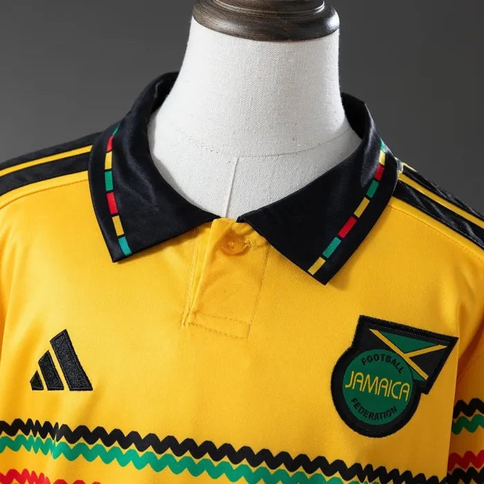 Kids Jamaica Home Jersey 2026 World Cup Football Kit Soccer Jersey PalmSportss