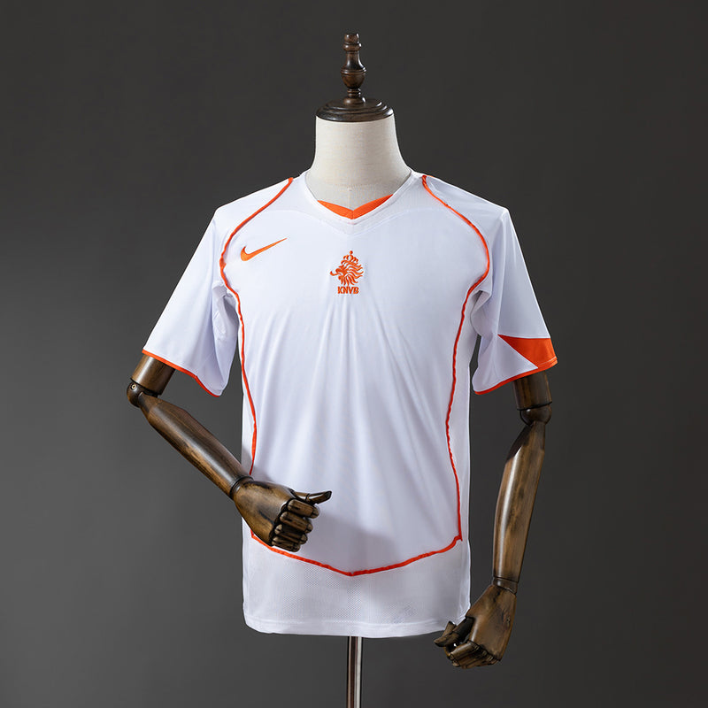 Netherlands Jersey 2004 Away Retro Football Kit