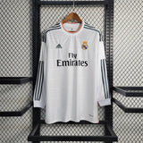Real Madrid Home Jersey 13/14 Long Sleeve retro Football Kits - PalmSportss