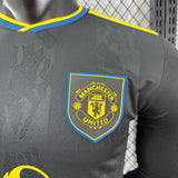 Player Version Man United Jersey 25/26 Third Long Sleeves Football Kit Soccer Jersey
