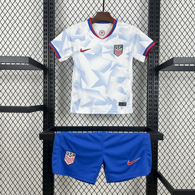 Kids USA Jersey 25/26 Home Football Kit Soccer Jersey