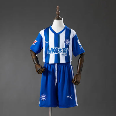 Kids Deportivo Alaves Jersey 2025/26 Away Football Kit
