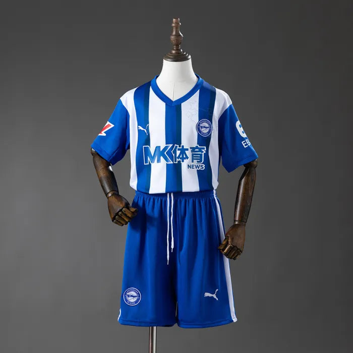 Kids Deportivo Alaves Jersey 2025/26 Away Football Kit