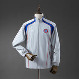 Bayern Munich Windbreaker 2025/26 Light Grey Football Soccer Jacket