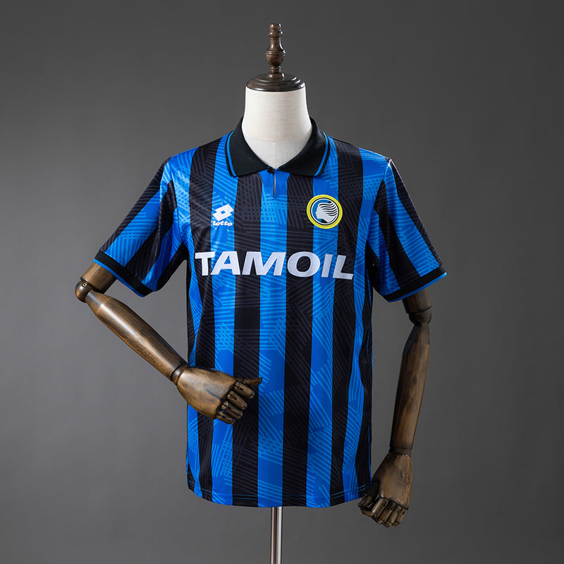 AS Rome Home Jersey 1991-93 Retro Football Kit Soccer Jersey